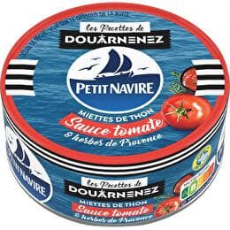 PETIT NAVIRE Miettes de thon tomates & herbes de Provence