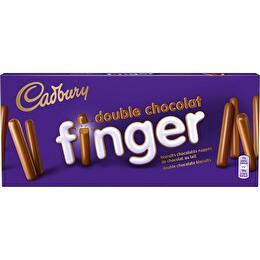 CADBURY Bâtonnet Finger double chocolat