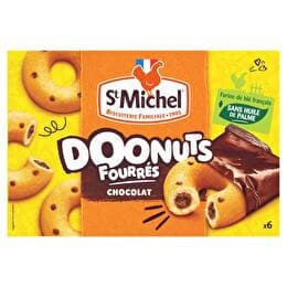 ST MICHEL Doonuts fourrés chocolat