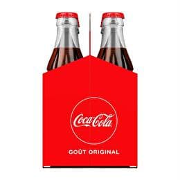 COCA-COLA Soda à base de cola original taste
