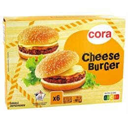 CORA Cheese burgers