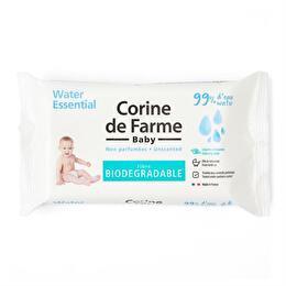 CORINE DE FARME Lingettes water essential