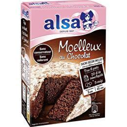 ALSA Préparation pour Moelleux chocolat