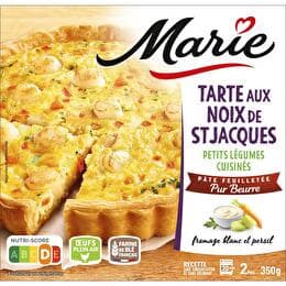 MARIE Tarte aux Noix de St Jacques pur beurre