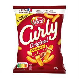 VICO Curly bisucits apéritifs cacahuètes l'original