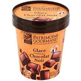 PATRIMOINE GOURMAND Glace  Chocolat noir Pot