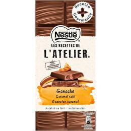 LES RECETTES DE L'ATELIER NESTLÉ Chocolat au lait ganache caramel salé