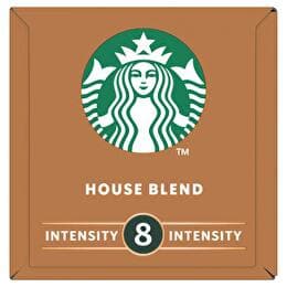 STARBUCKS By nespresso house blend lungo 10 capsules