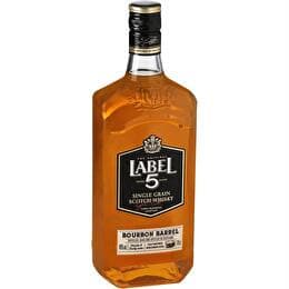 LABEL 5 Scotch Whisky  Bourbon barrel 40%