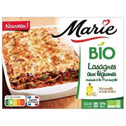 MARIE Lasagnes aux légumes à la provencale bio