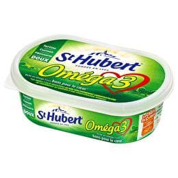 ST HUBERT Margarine 100% végétale omega 3 doux