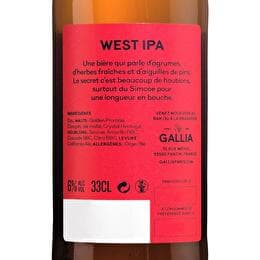 GALLIA Bière  Nouveau Western IPA 6%