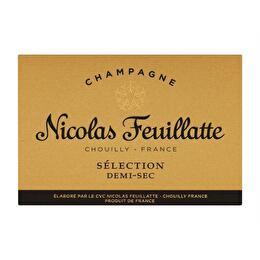 NICOLAS FEUILLATTE Champagne  Demi-sec 12%