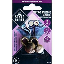 STYLE COUTURE Bouton Extension Confortx2