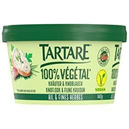TARTARE 100% végétal ail et fines herbes au lait d'amande