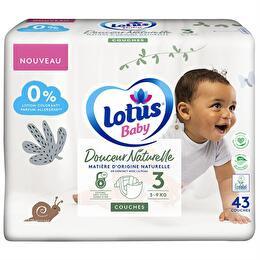 BABY LOTUS Couches taille 3