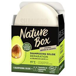 NATURE BOX Shampoing solide avocat
