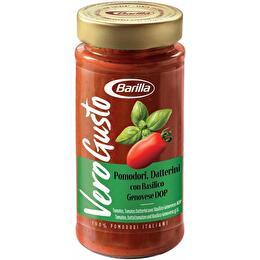 VERO GUSTO BARILLA Sauce tomates datterini et basilique