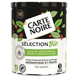 CARTE NOIRE Café sélection BIO aromatique et fruité