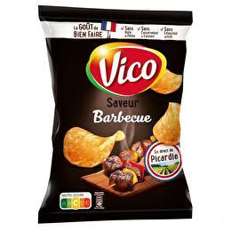 VICO Chips aromatisées saveur barbecue