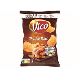 VICO Chips aromatisées saveur poulet rôti