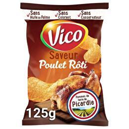 VICO Chips aromatisées saveur poulet rôti