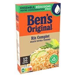 BEN'S ORIGINAL Riz complet cuisson rapide vrac 12min