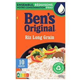 BEN'S ORIGINAL Riz long grain cuisson rapide vrac 10 min