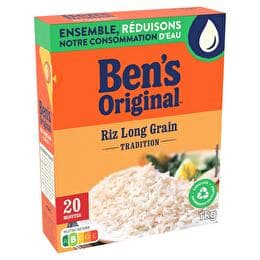 BEN'S ORIGINAL Riz long grain tradition vrac 20min