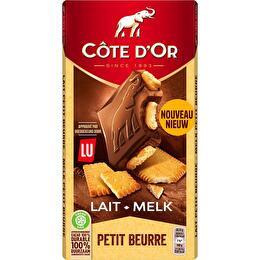 CÔTE D'OR Bloc Chocolat au lait petit beurre