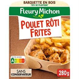 FLEURY MICHON Le Poulet rôti frites dorées au four