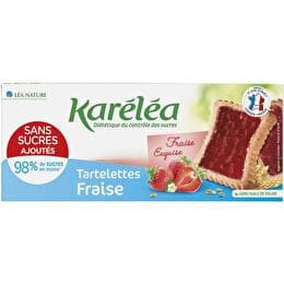 KARÉLÉA Tartelette fraise sans sucres ajoutés