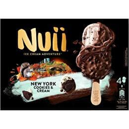NUII Bâtonnets glacés cookies & cream new york