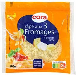 CORA Râpé 3 fromages