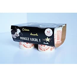 LE CLIQUENOIS FERME BARON Crème dessert vanille