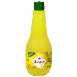 SIRACUSE Jus de citron jaune de Sicile