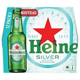 HEINEKEN Bière blonde  Silver 4%
