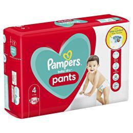 PAMPERS Culottes baby dry pants géant taille 4