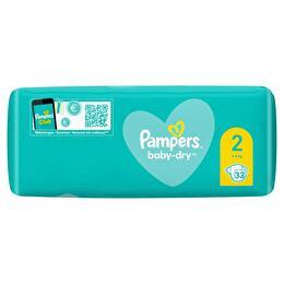 PAMPERS Couches paquet taille 2