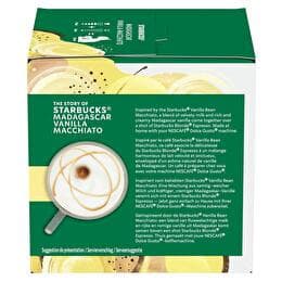 STARBUCKS Capsules  Vanille macchiatto  - x 12