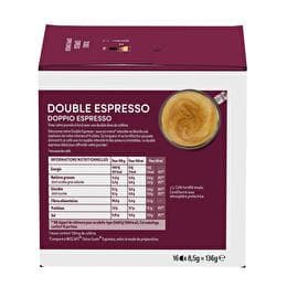 NESCAFÉ DOLCE GUSTO Capsules de café  Double espresso    x 16