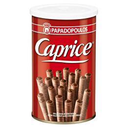 CAPRICE PAPADOPOULOS Gaufrette fourrée noisette et cacao
