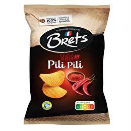 BRET'S Chips aromatisees ondulees saveur pili pili