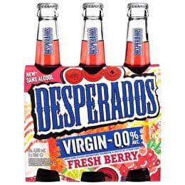 DESPERADOS Bière sans alcool Virgin-00% fresh berry 1%