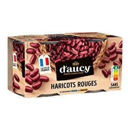 D'AUCY Haricots rouges cultivés en France