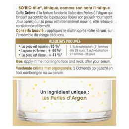 SO'BIO ÉTIC Crème nutritive jour perles d'argan précieux argan