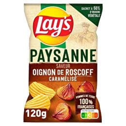 LAY'S Chips paysanne  Saveur oignons de Roscoff caramélisés