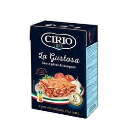 CIRIO Sauce gustosa pâtes et lasagnes brique