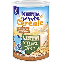 NESTLÉ P'tite céréale 5 céréales dès 6 mois 415g Nestlé