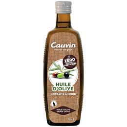 CAUVIN Huile d'olive vierge extra zéro résidu de pesticides